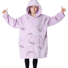 Load image into Gallery viewer, Assorted Kids Character Over Size Hoodie Blankets