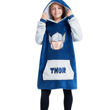 Load image into Gallery viewer, Assorted Kids Character Over Size Hoodie Blankets
