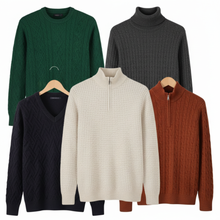 Load image into Gallery viewer, Assorted Men's Wholesale Knitwear Parcel, Lots of different styles