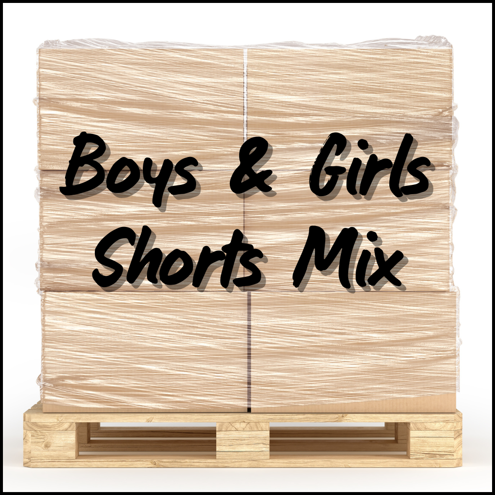 BOYS & GIRLS ASSORTED SHORTS WHOLESALE PARCEL OF 80 ITEMS