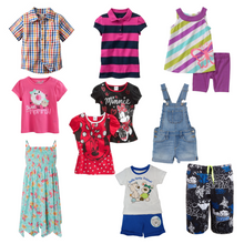 Load image into Gallery viewer, SPRING/ SUMMER SAMPLE MIX, WHOLESALE KIDS CLOTHES PARCEL OF 100 ITEMS

