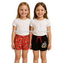 Load image into Gallery viewer, Girls character 2 pack shorts Wholesale bundle for resellers
