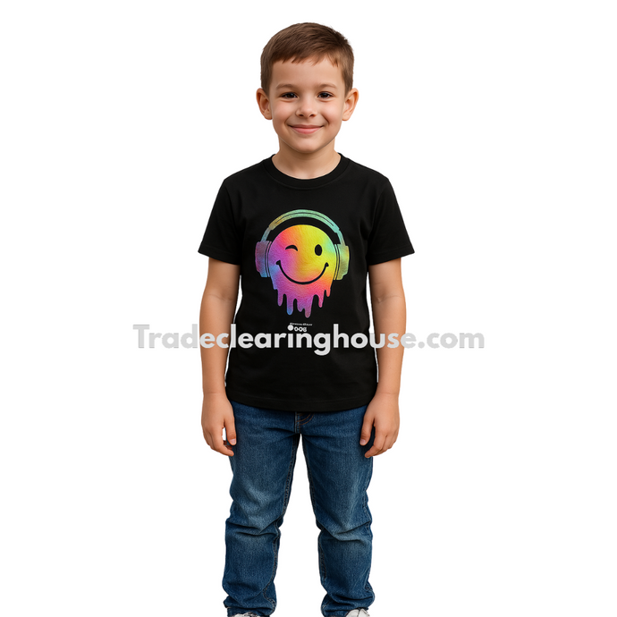 Ex Chainstore Boys Music Speaks T-Shirt wholesale parcel
