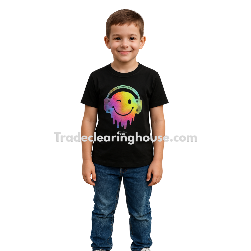 Ex Chainstore Boys Music Speaks T-Shirt wholesale parcel