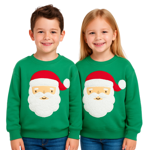 Wholesale parcel of Kids Christmas Sweatshirts for resellers from TCH