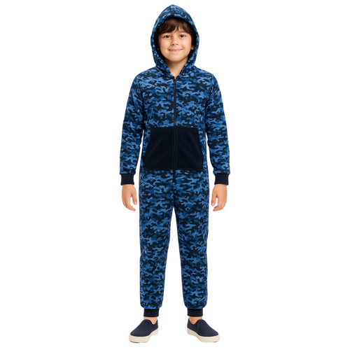 Wholesale Kids All in One Fleece Lounge Suits