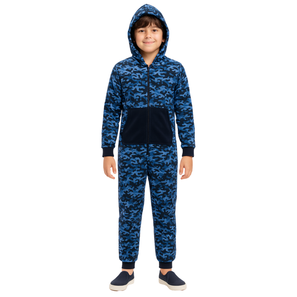Wholesale Kids All in One Fleece Lounge Suits