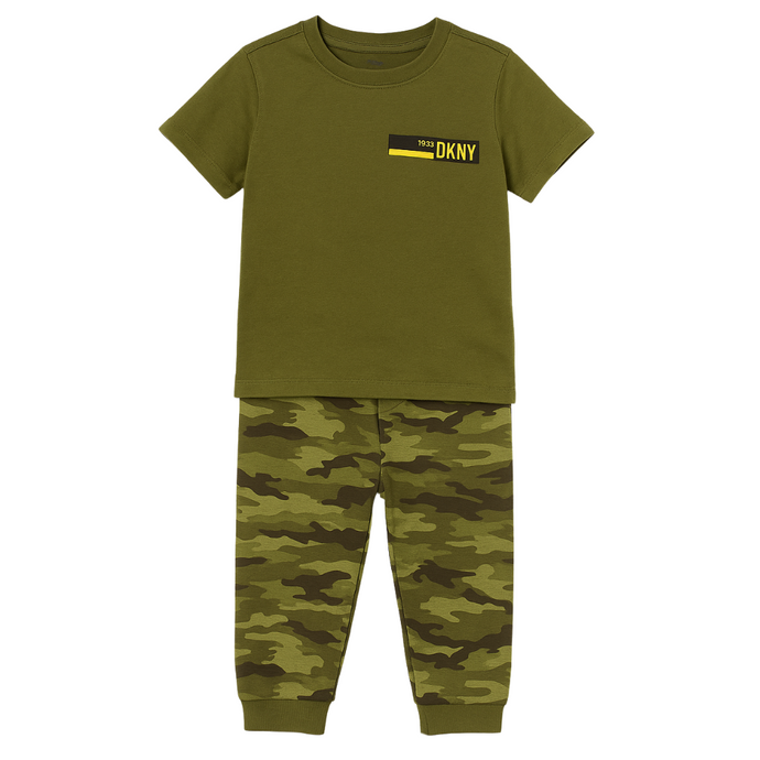 Boys Camo Top and Jogger Set wholesale parcel