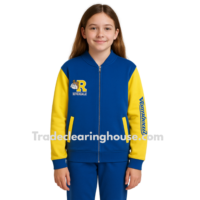 Girls Riverdale Baseball Jacket wholesale bundle