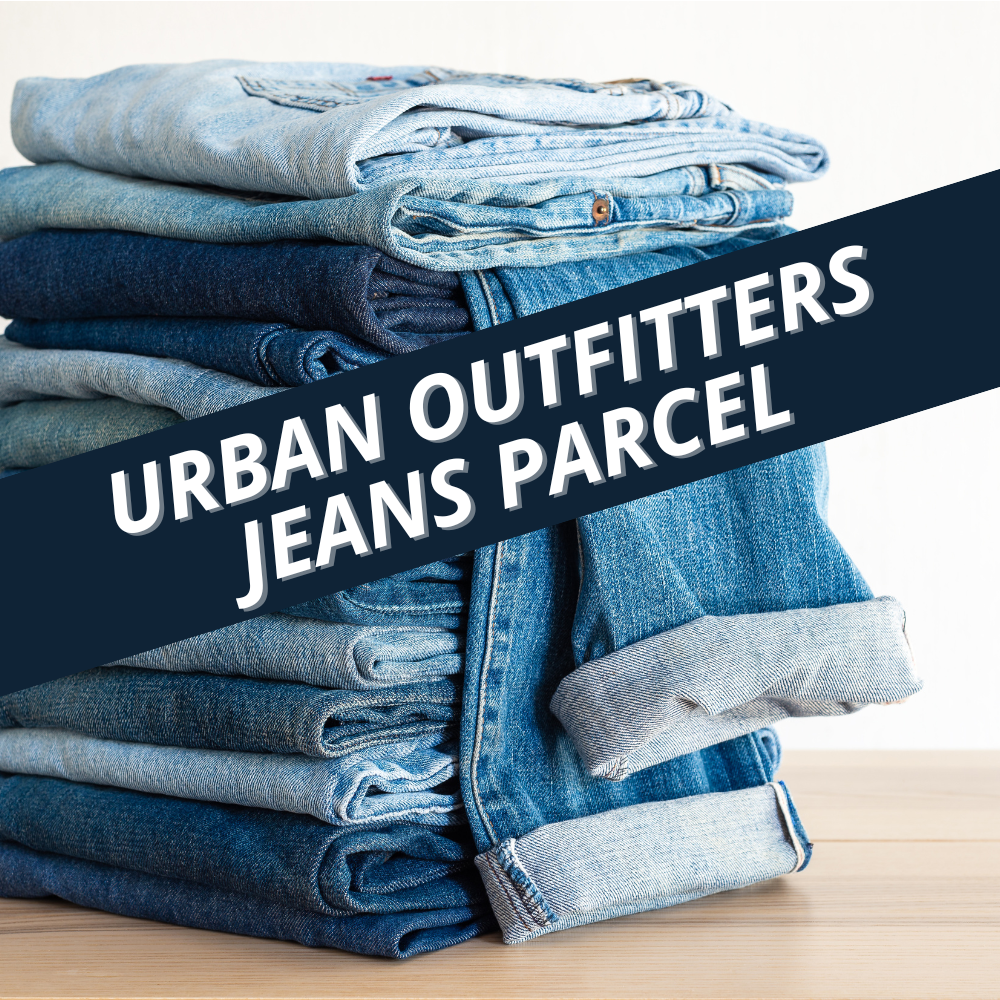 Urban Outfitters Adults Denim Jeans, Assorted Wholesale Parcel of 36 Items