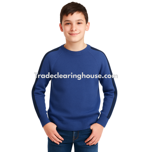 Wholesale parcel of Boys wool mix sweaters for resellers from TCH.