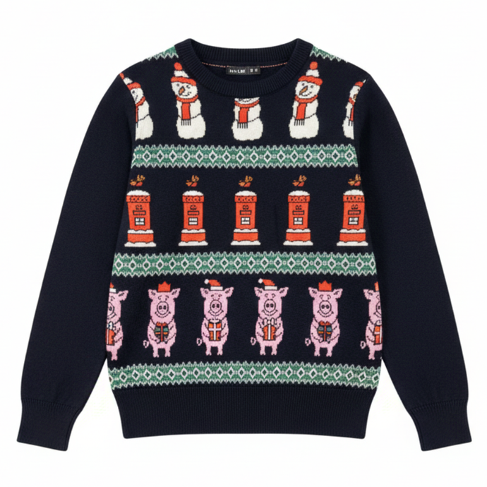 Wholesale parcel of Kids Christmas Jumpers for resellers from TCH.