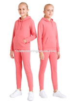 Load image into Gallery viewer, Wholesale parcel of Girls pink Tracksuits for online shops
