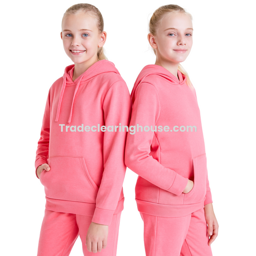 Wholesale parcel of Girls pink Tracksuits for online shops