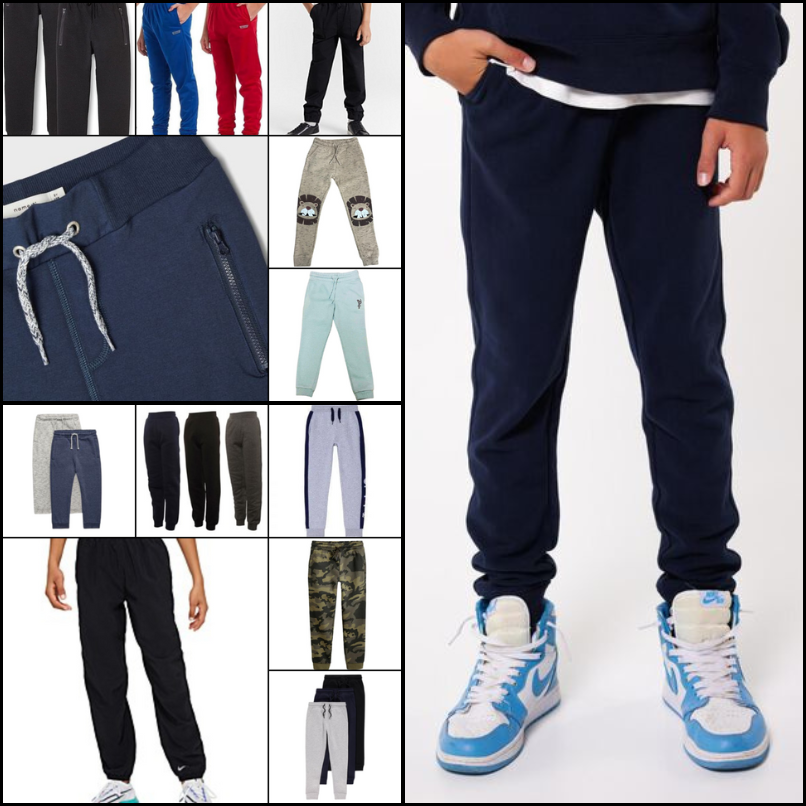 Boys Jogger Pants Bundle, Wholesale Pack Of 36