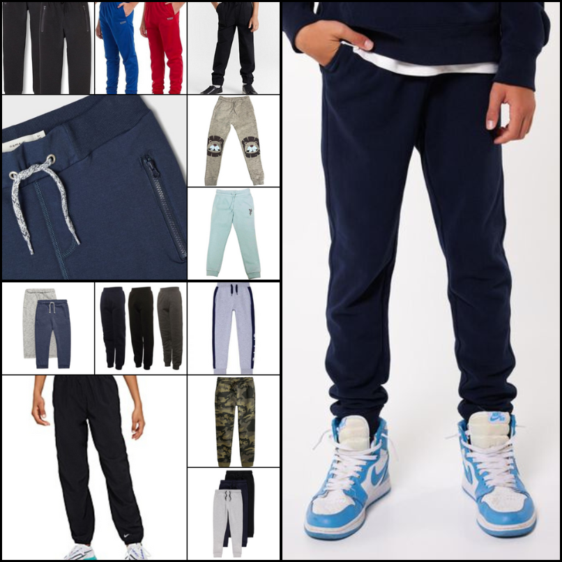 Boys Jogger Pants Assortment Wholesale Bundle Of 36