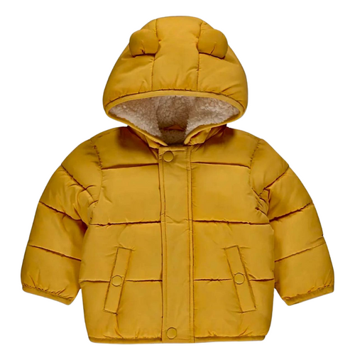 Ex Chainstore Boys Mustard Padded Jacket wholesale parcel