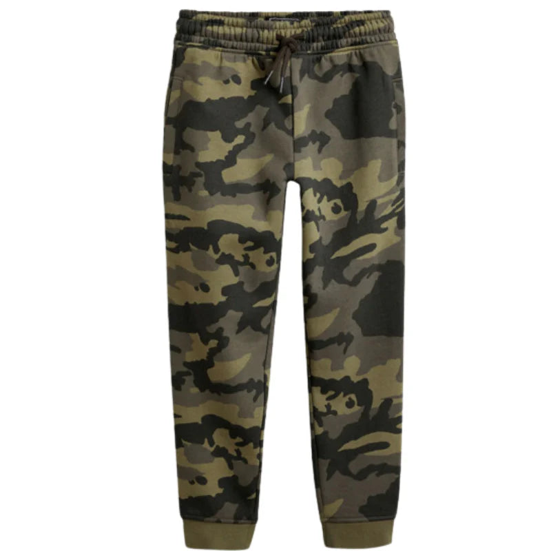 Wholesale Boys camo print jogging bottoms parcel