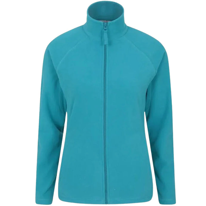 Wholesale pack Women's Ex Chainstore Aqua Blue Fleece Zipper top