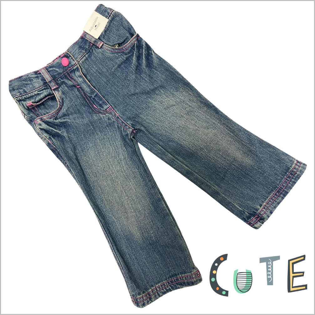 EX CHAINSTORE BABY GIRLS JEANS (style 8085) PACK OF 12